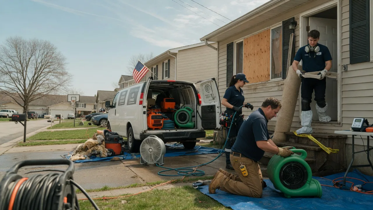 Water Damage Restoration in Peshtigo, WI near me